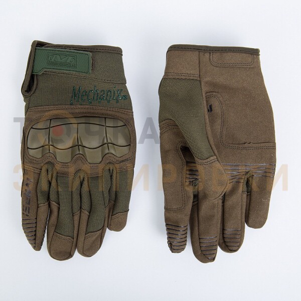 Превью товара Перчатки NNM Mechanix M-Pact с защитой костяшек олива