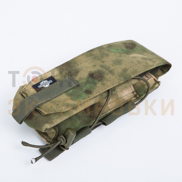 Превью товара Подсумок Camofans для маг.АК одинарный под 2 маг. закрытый мох