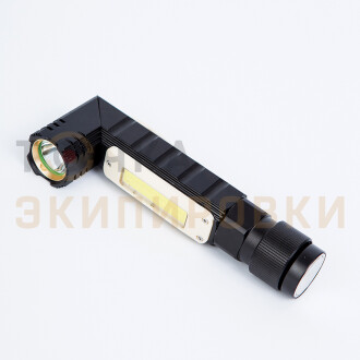 Превью товара Фонарь NNM разворотный USB с магнитом черный