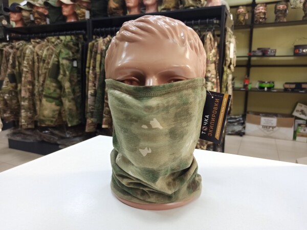 Превью товара Шарф бафф Camofans х/б лето мох