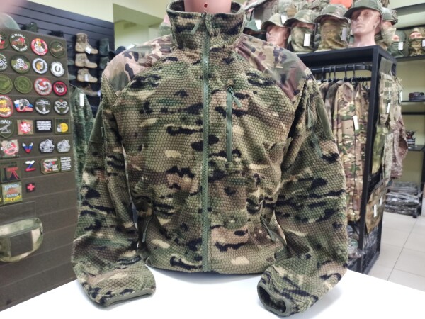 Превью товара Куртка Camofans флисовая (соты) мультикам