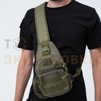 Превью товара Сумка Camofans 6056 Капля через плечо олива
