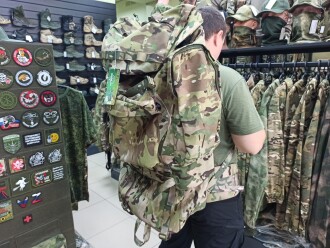 Превью товара Рюкзак Camofans CF-P-100 рейдовый мох 120л.