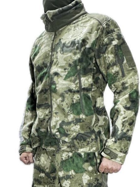Превью товара Костюм Camofans флисовый с вставками мох
