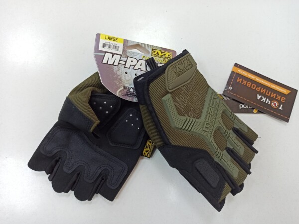 Превью товара Перчатки NNM Mechanix M-Pact 3 беспалые олива