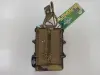 Превью товара Подсумок Camofans для маг.АК одинарный под 2 маг. открытый мультикам