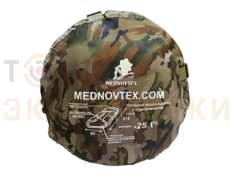 Превью товара Спальный мешок Mednovtex на флисе -25C мультикам