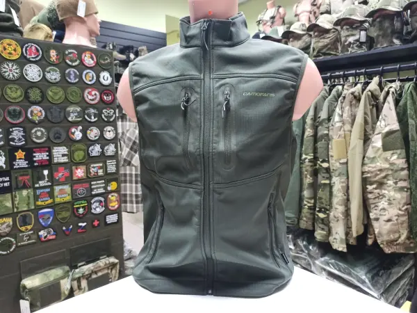 Превью товара Жилетка Camofans Softshell олива