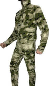 Превью товара Термобелье Camofans флис-куб мох