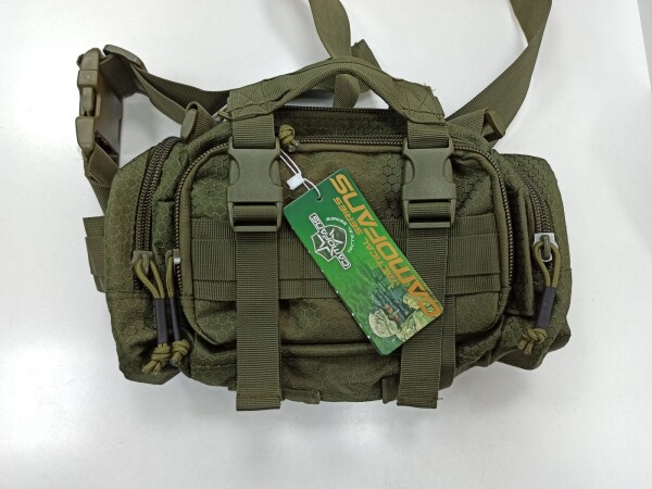 Превью товара Подсумок утилитарный Camofans HEX сухарка олива